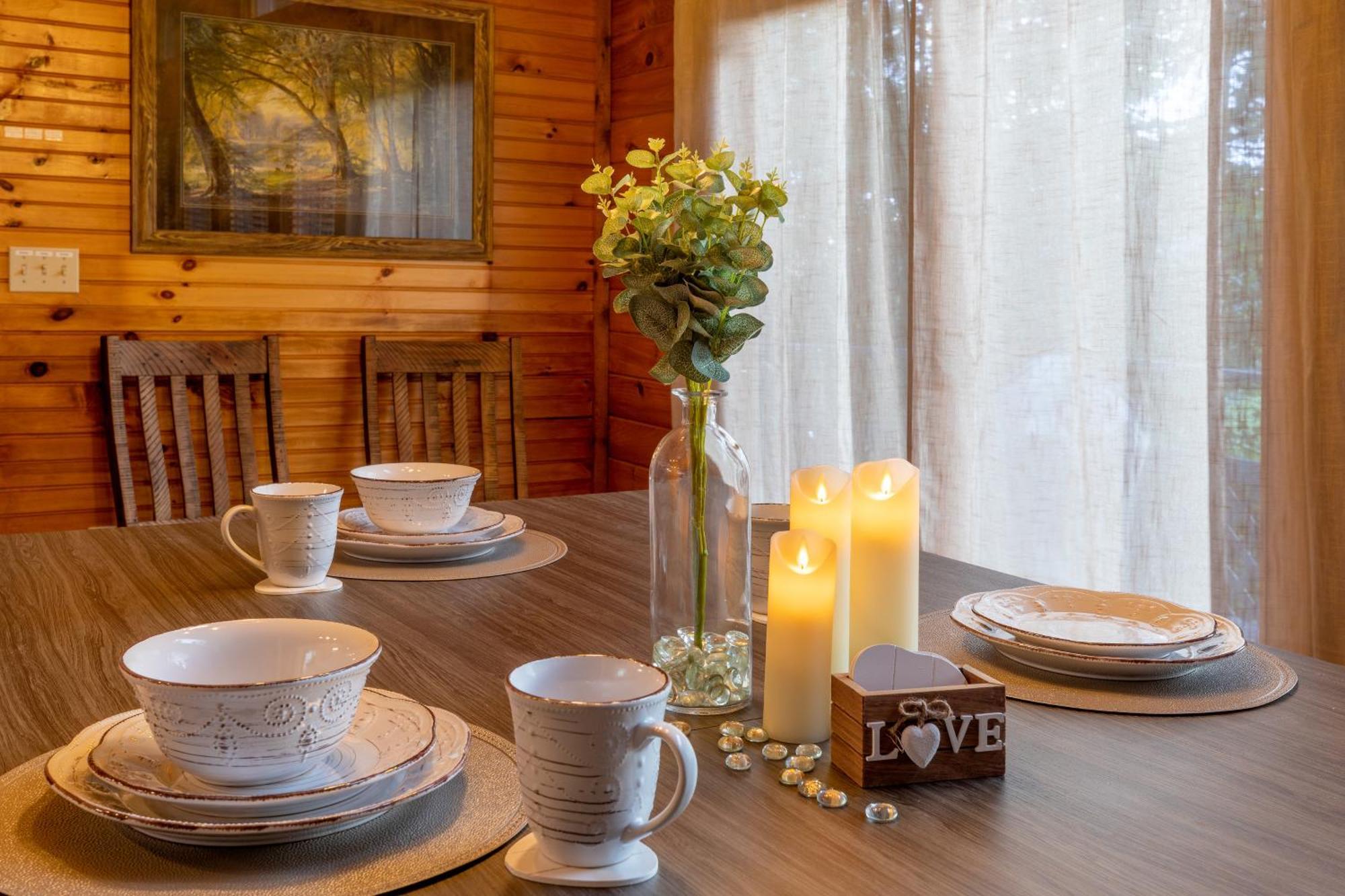 Real Log Cabin With Amazing Views, Hot Tub, Sauna, Games Gatlinburg Esterno foto
